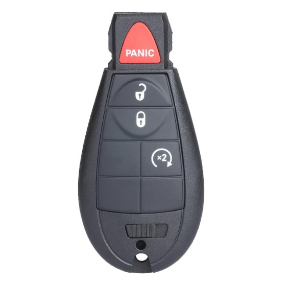 Chrysler Dodge Jeep 4 Button Fobik 2008-2017 For FCC: IYZ-C01C and M3N5WY783X | Aftermarket